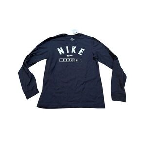Nike Men's Black Soccer Longsleeve T-shirt - NWT - Small -$35